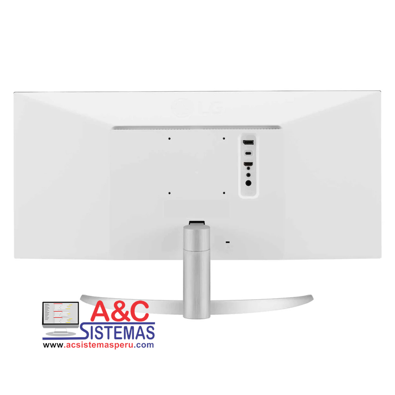 MONITOR LG ULTRAWIDE 29WQ600-W, 29" WFHD (2560X1080), 75HZ, PANEL IPS, ALTAVOCES (7W+7W)