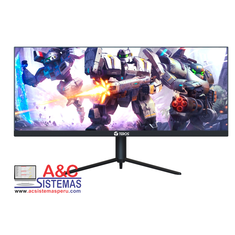 MONITOR TEROS TE-2910G, 29" IPS, 2560X1080 WFHD, HDMI, DP, USB , PLANO